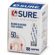 4Sure Blood Glucose Test Strips 50s