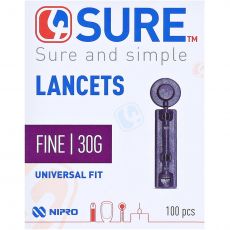 4Sure Fine 30G Single Use Lancets 100s