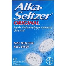 Alka Seltzer Original Effervescent Tablets 10s