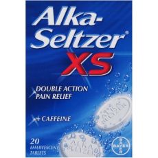 Alka Seltzer XS Effervescent Tablets 20s