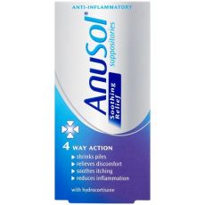 AnuSol Soothing Relief Suppositories 12s