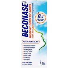 Beconase Hayfever Relief for Adults Nasal Spray 100 Sprays