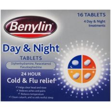 Benylin Day & Night Tablets 16s