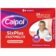 Calpol Six Plus Fastmelts 24s