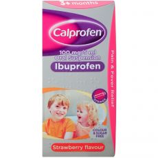 Calprofen Ibuprofen Oral Suspension 100ml