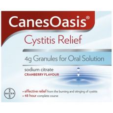 CanesOasis Cystitis Relief Sachets 6s