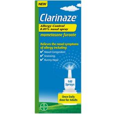 Clarinaze Allergy Control 0.05% Nasal Spray 140 Dose