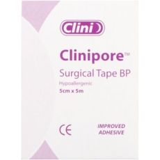 Clinipore Surgical Tape BP 5cm x 5m