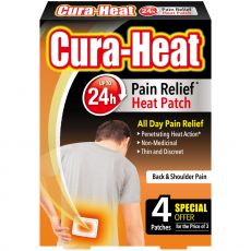 Cura-Heat  Back & Shoulder Pain 4 for 3
