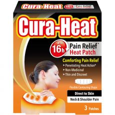 Cura-Heat Direct to Skin Neck & Shoulder Pain 3s