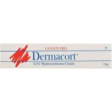 Dermacort 0.1% Hydrocortisone Cream 15g