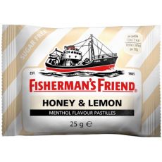 Fisherman's Friend Honey & Lemon Sugar Free Lozenges 24x25g
