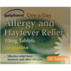 Galpharm One-a-Day Allergy and Hayfever Relief 10mg Tablets 30s
