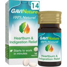 GAVINatura 100% Natural Heartburn & Indigestion Relief Tablets 14s