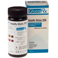 GlucoRx KetoRx Sticks 2GK 50s