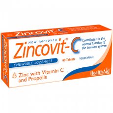 HealthAid Zincovit-C Chewable Lozenges 60s