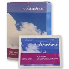 Independence Non-Sting Adhesive Remover Wipes 30s