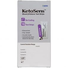 KetoSens Blood Ketone Test Strips 10s