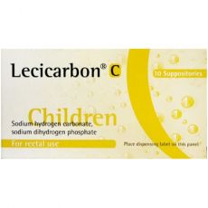 Lecicarbon C Suppositories 10s