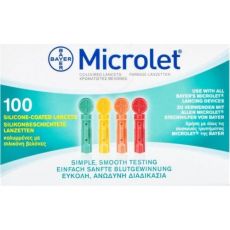 Microlet Coloured Lancets 100s