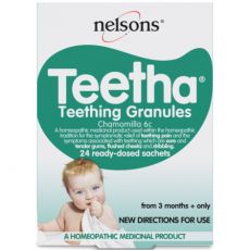 Nelsons Teetha Teething Granules (24 Sachets)