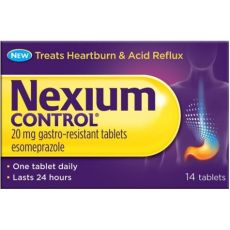 Nexium Control 20mg Gastro-resistant Tablets 14s