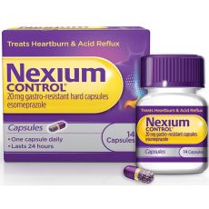 Nexium Control 20mg Gastro-resistant Hard Capsules 14s