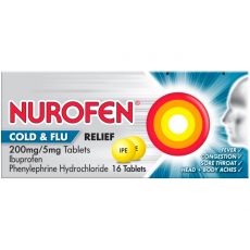 Nurofen Cold & Flu Relief Tablets 16s