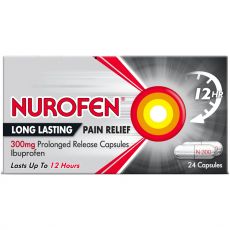 Nurofen Long Lasting Pain Relief 300mg Prolonged Release Capsules 24s
