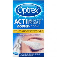 Optrex ActiMist 2in1 for Eye Spray for Itchy + Watery Eyes 10ml