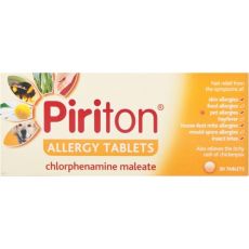 Piriton Allergy Tablets (All Sizes)