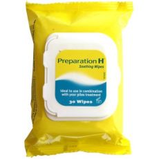 Preparation H Soothing Wipes 30s