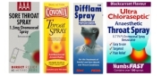 Sore Throat Sprays