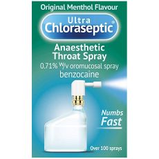 Ultra Chloraseptic Original Menthol Flavour Anaesthetic Throat Spray 15ml