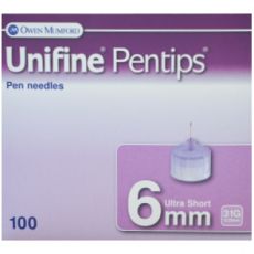 Unifine Pentips 6mm Pen Needles 100s